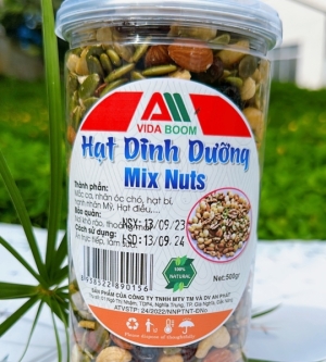 Combo 3 hộp mix lộn xộn dinh dưỡng siêu lợi (mỗi hộp 500gr)